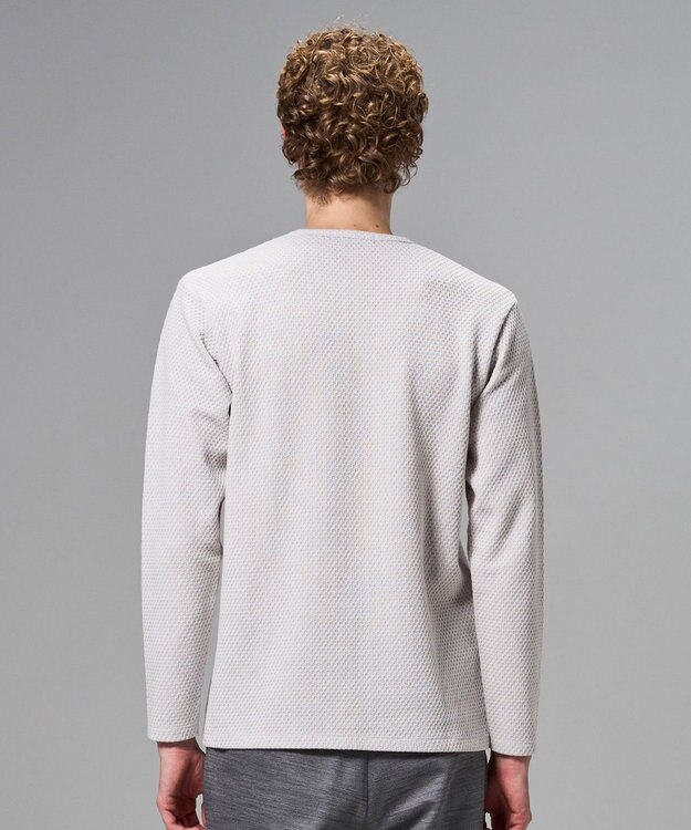 JOSEPH HOMME チャンディーガルジャージー　クルーネックカットソー アイボリー系