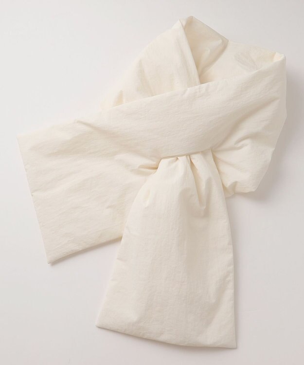 #Newans 【撥水/洗える】ビックスクエア中綿ベスト ホワイト