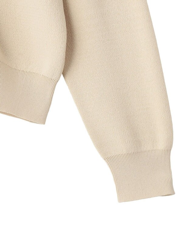 YECCA VECCA 2wayレイヤード風ポロニット Light Beige