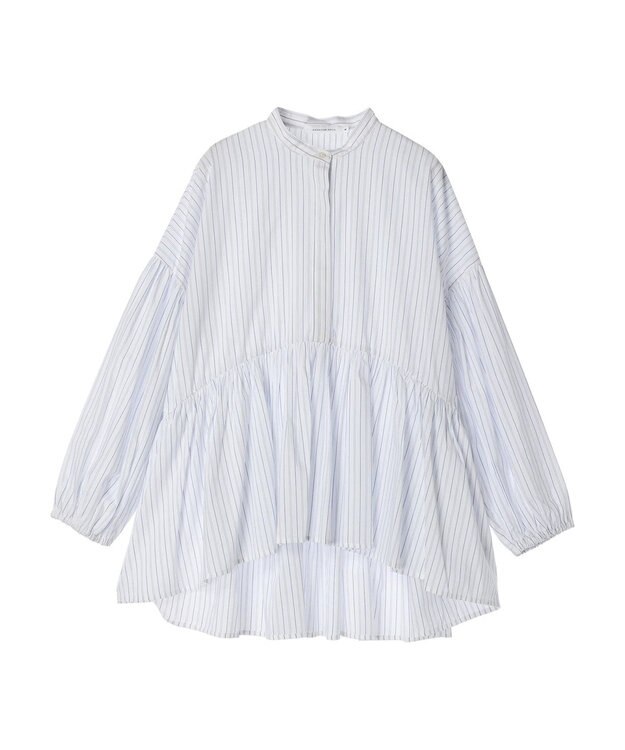 AMERICAN HOLIC サラックール／ＵＶカットティアードブラウス Off White