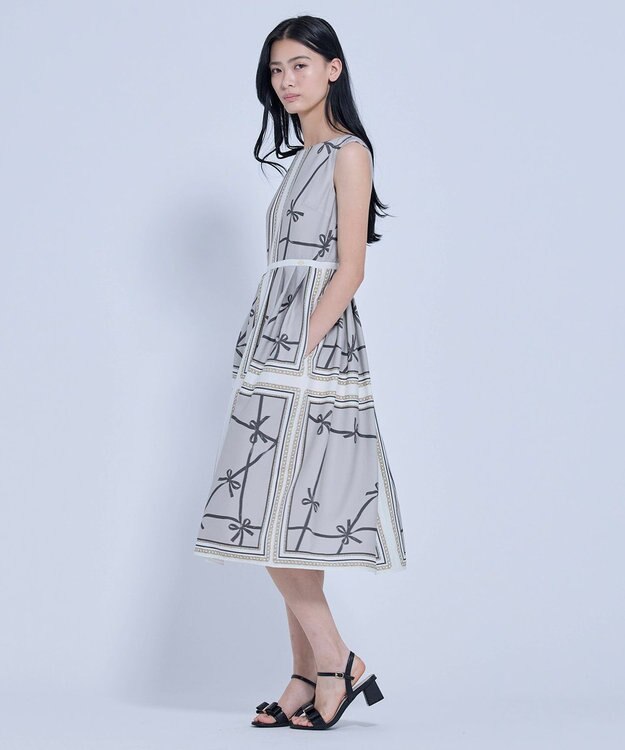 TOCCA RUBAN CARRE ドレス ブラウン系5