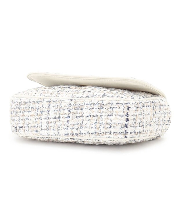 23区 【先行予約】GIOLICA ツイードミニ ショルダーバッグ アイボリーミックス