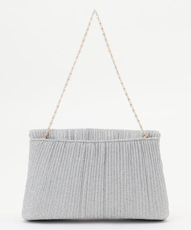 ANY SIS 【2WAY】シャイニープリーツ バッグ シルバー