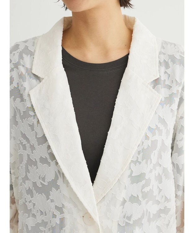 Green Parks ・ＳＵＧＡＲ　ＳＰＯＯＮ　シアージャカードジャケット Ivory