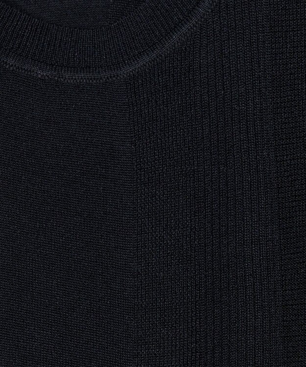 JOSEPH クリスピーレーヨン　ショートスリーブニット Navy