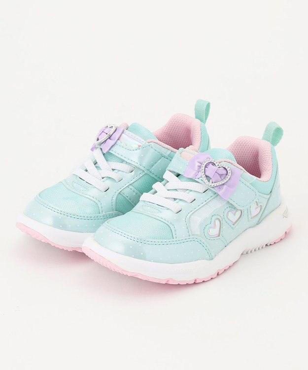 ANY KIDS 【any FAMオリジナルモデル】瞬足 ガーリー スニーカー ミント