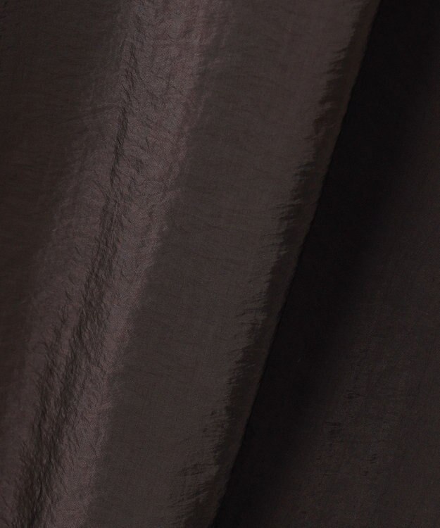 ICB キュプラシルキーオーガンジー ワンピース バーントブラウン系