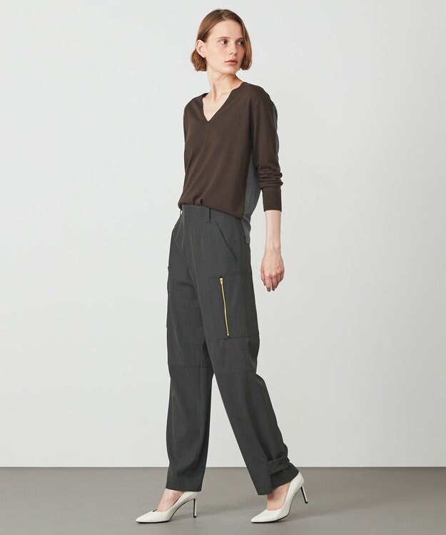 BEIGE， ORCHIES / ミリタリーパンツ C Gray