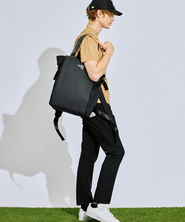 PW CIRCULUS 【UNISEX】NEW！　2WAYトートバッグ  ゴルフ ブラック系