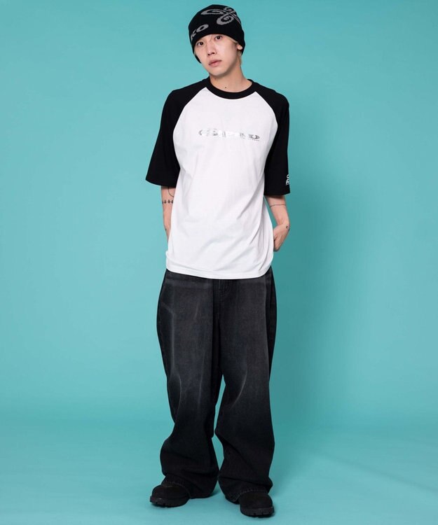 WEGO 別注PIKOラグラングラフィックT（SS） ブラック