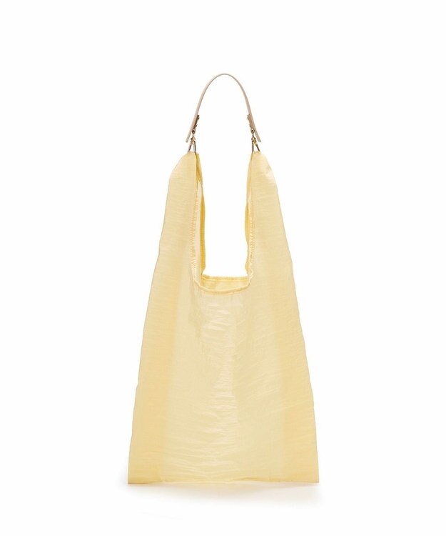 TOPKAPI 【Breath TOPKAPI】【TOPKAPI × 藤本美貴さんコラボ】スコッチグレイン サブバッグ付きミニバッグ/撥水 レモンイエロー