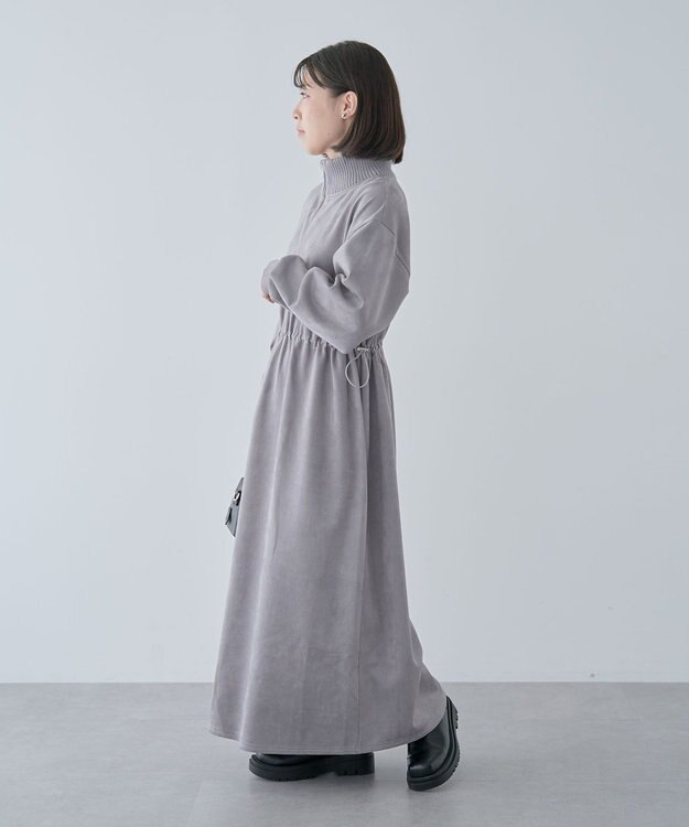 Green Parks ・ＥＬＥＮＣＡＲＥ　ＤＵＥスエードポンチドロストワン Light Gray