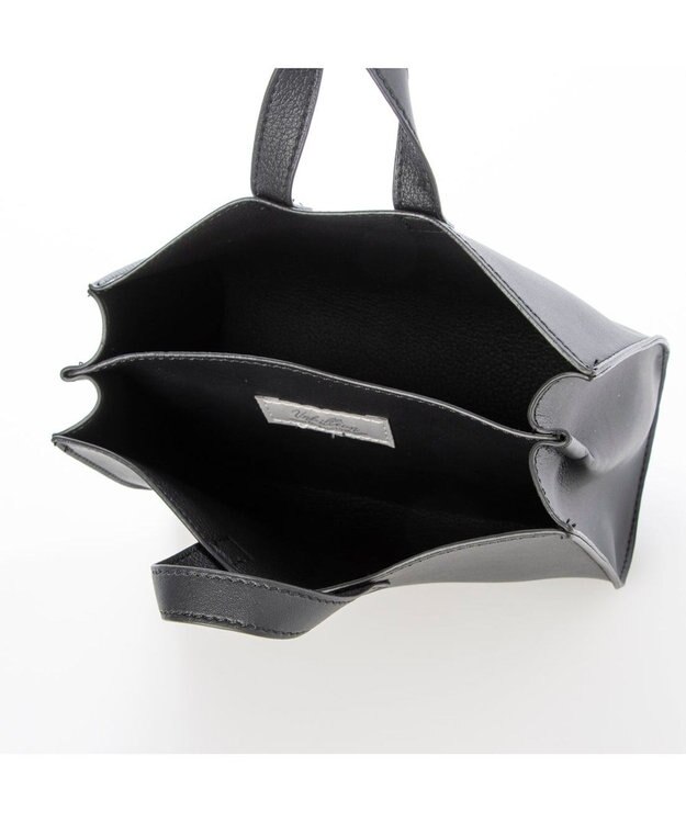 UNBILLION カシュカシュ cachecache / ミニトート付サイドポケット2wayトーバッグ ブラック