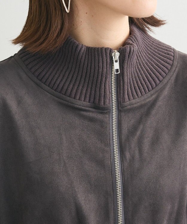 Green Parks ・ＥＬＥＮＣＡＲＥ　ＤＵＥスエードポンチドロストワン Charcoal Gray