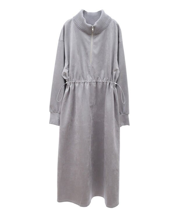 Green Parks ・ＥＬＥＮＣＡＲＥ　ＤＵＥスエードポンチドロストワン Light Gray