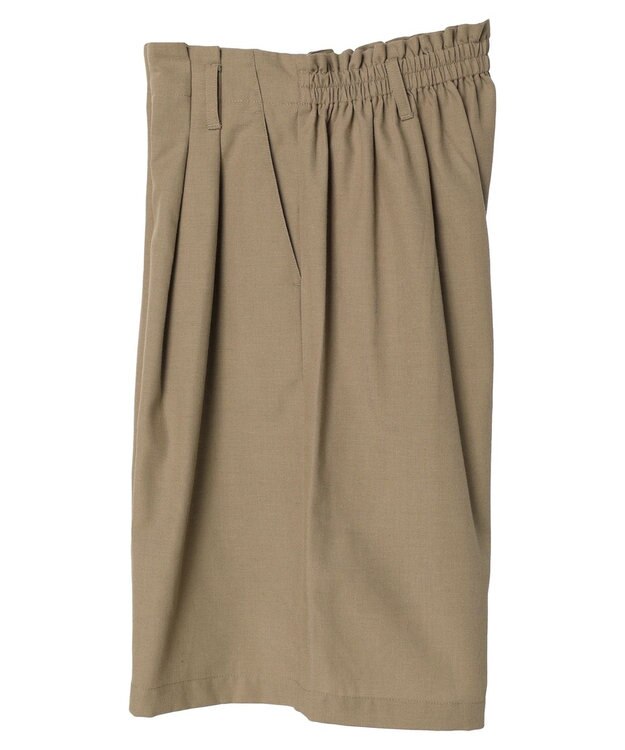 Green Parks 綿麻混ハーフパンツ Black