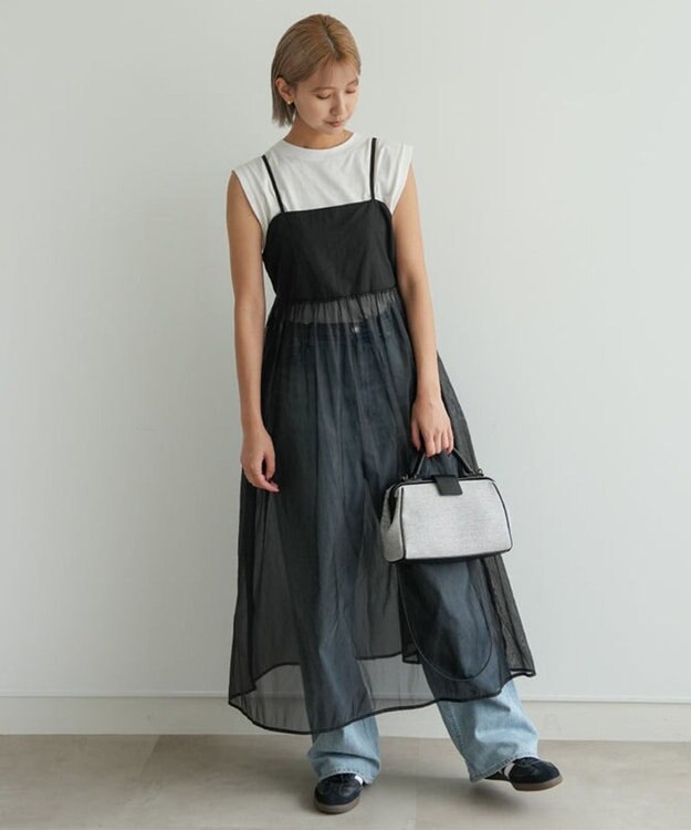 Atelier nuu 【人気シリーズ新モデル/国産レザー/ショルダー】parcel cotone ナノダレス バッグ ブラック