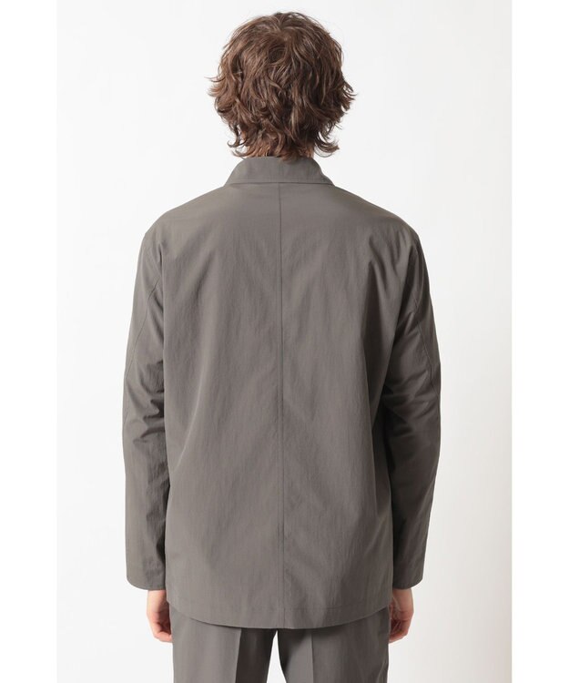 DAKS 温度調節タフタ・カバーオールブルゾン クロッカリー