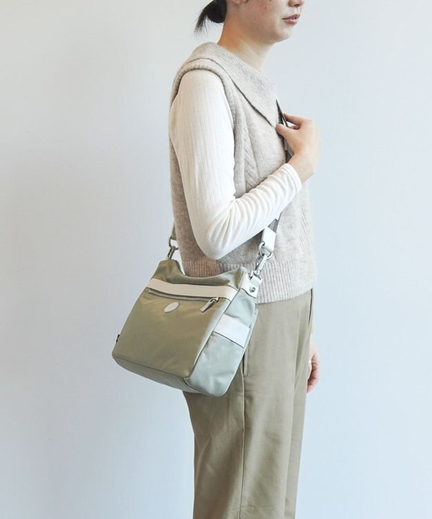 ACE BAGS & LUGGAGE Orobianco ソロペルテ ショルダーバッグ  7L 620g 92954 オロビアンコ グレー