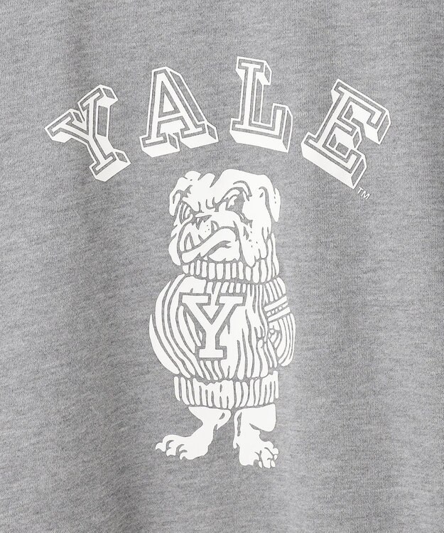 J.PRESS YORK STREET 【UNISEX】YALEブルドック裏毛スウェット ライトグレー系