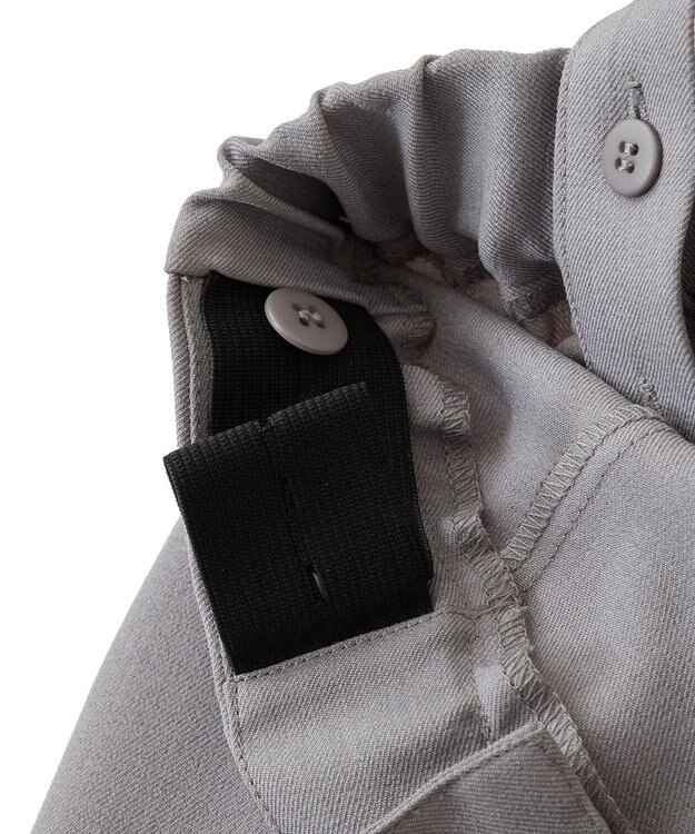 Green Parks マルチＷＡＹフロントｚｉｐサロペットスカート Brown