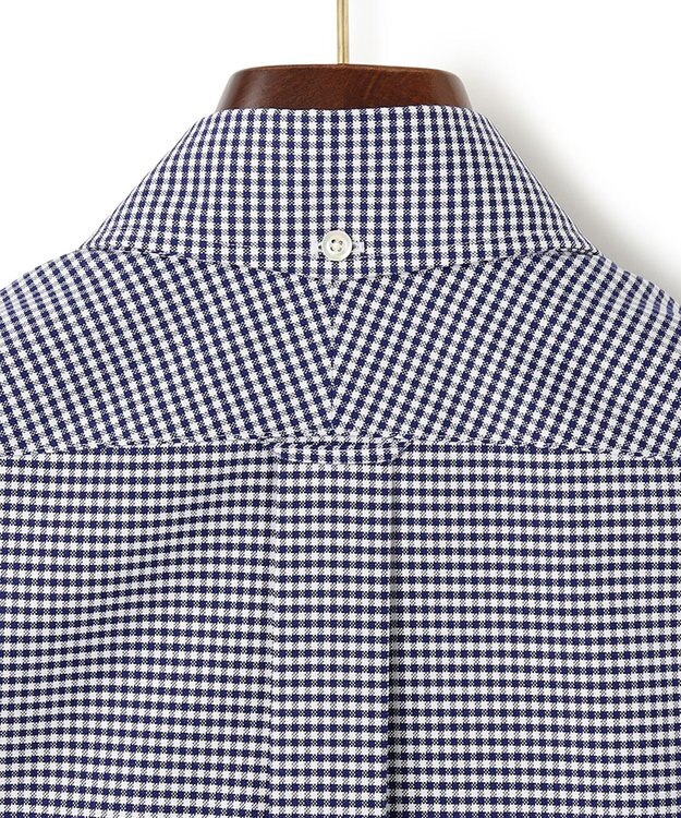 J.PRESS MEN 【WEB・一部店舗限定】ギンガムチェック 半袖シャツ/B.D ネイビー系3