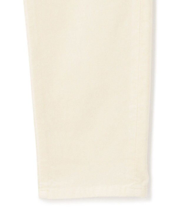 23区 【洗える】23区DENIM ベルベットストレッチ スキニーパンツ オフホワイト