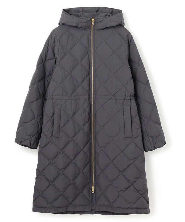 UNFILO 【VERY ベストダウン大賞 コスパ賞】TAION×UNFILO Aラインコート チャコール