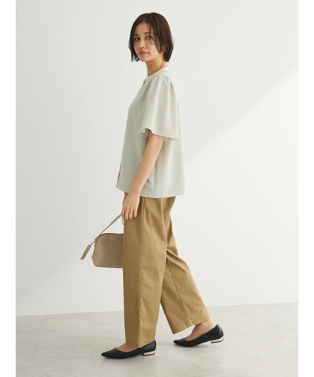 Green Parks ・ＥＬＥＮＣＡＲＥ　ＤＵＥ　バイカラーブラウス Mint