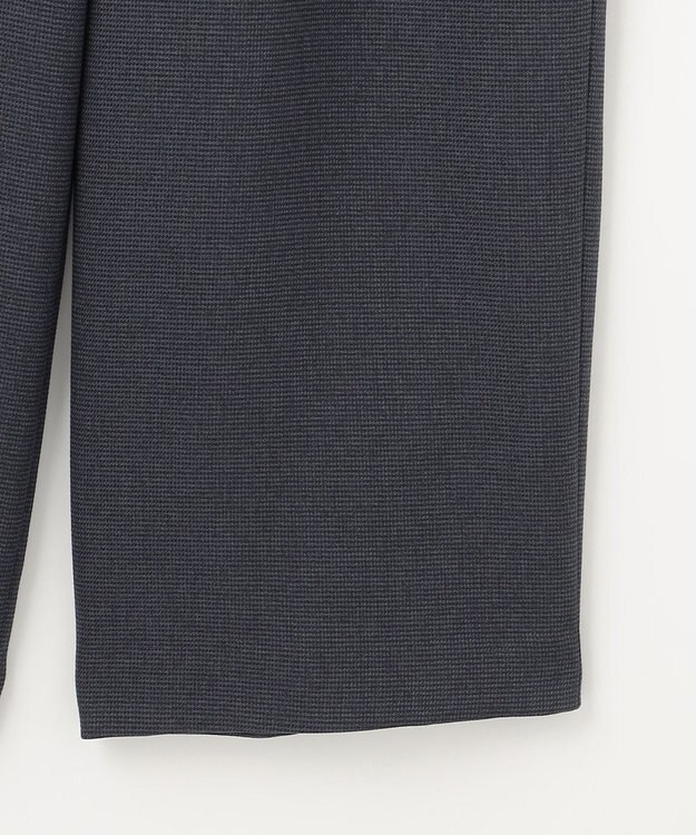 J.PRESS LADIES 【洗える】TUMUGITOピンヘッド ワイド パンツ ネイビー系