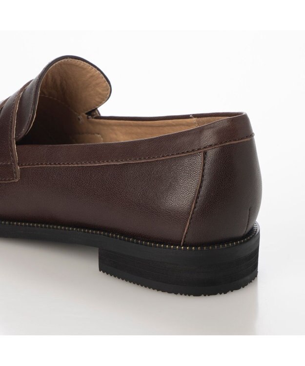 ing <ing>デザインコインローファー ダークブラウン