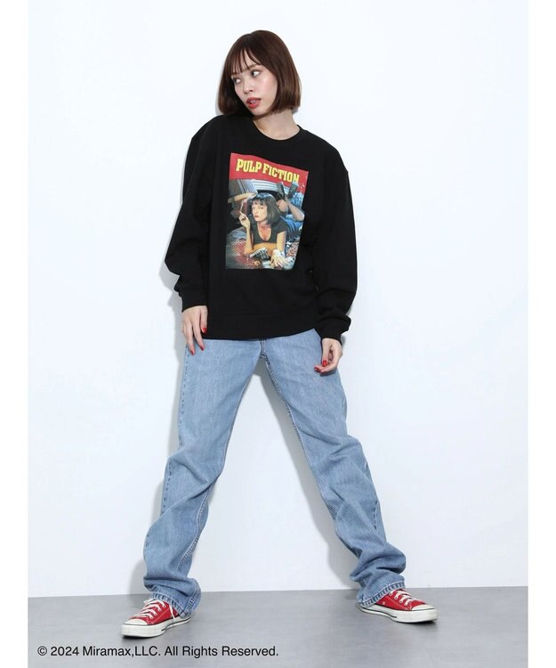 Green Parks ■ＰＵＬＰ　ＦＩＣＴＩＯＮ　ポスターｐｔスウェット Black