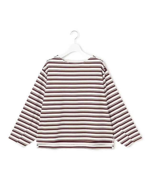 J.PRESS YORK STREET 【WOMEN】ロングスリーブ ボーダー バスクシャツ ホワイト系2