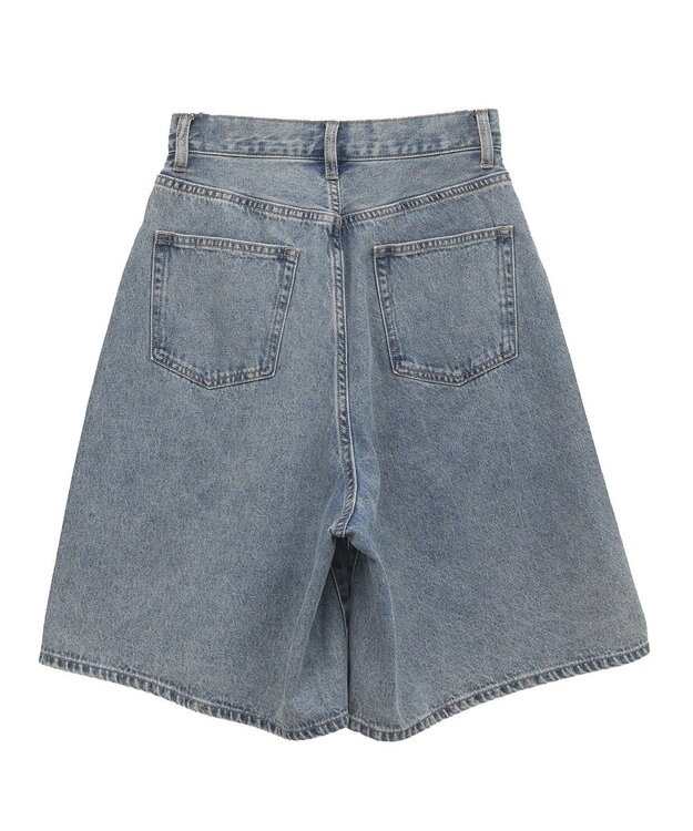 earth music&ecology デニムハーフパンツ Light Indigo