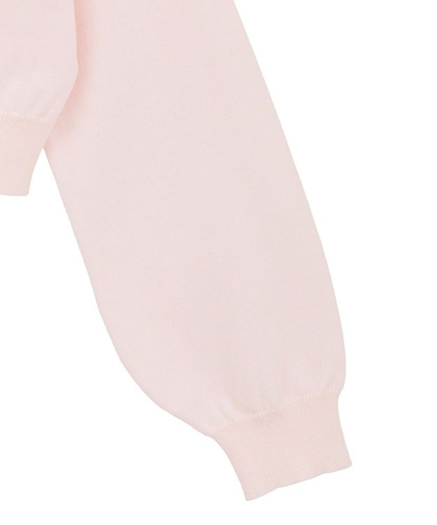 Maison de FLEUR ローズニットカーディガン Light Pink