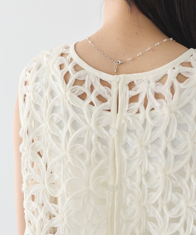 earth music&ecology コードレースベスト Off White