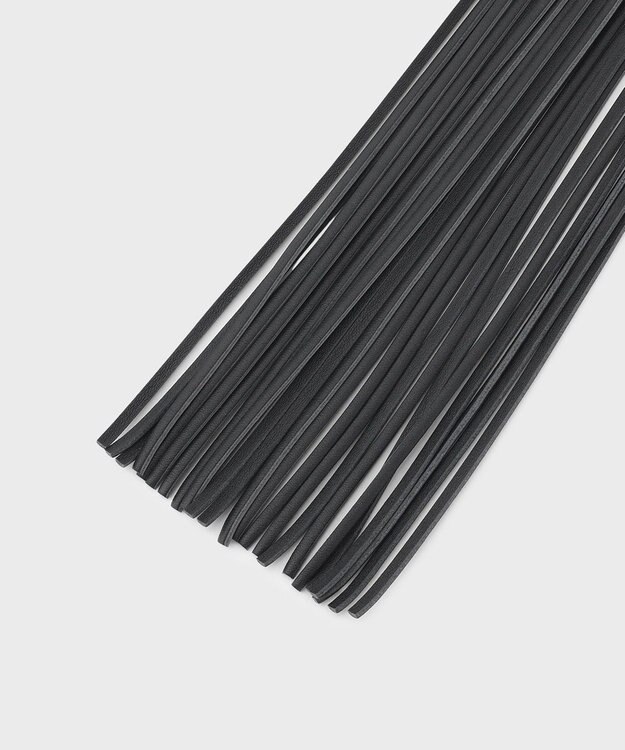 GRACE CONTINENTAL ORSETTOフリンジチャーム ブラック