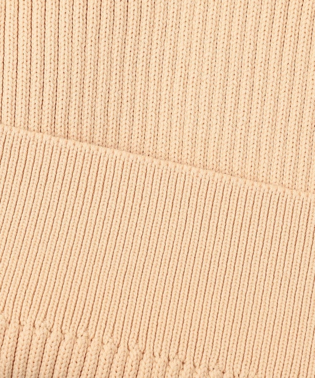 BEIGE， 【洗える】THURET / リブニット Cream