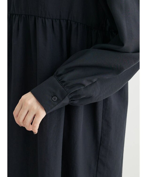 Green Parks Ｂ．ＳＥＴ２点ニットジレ＋ワンピース Black