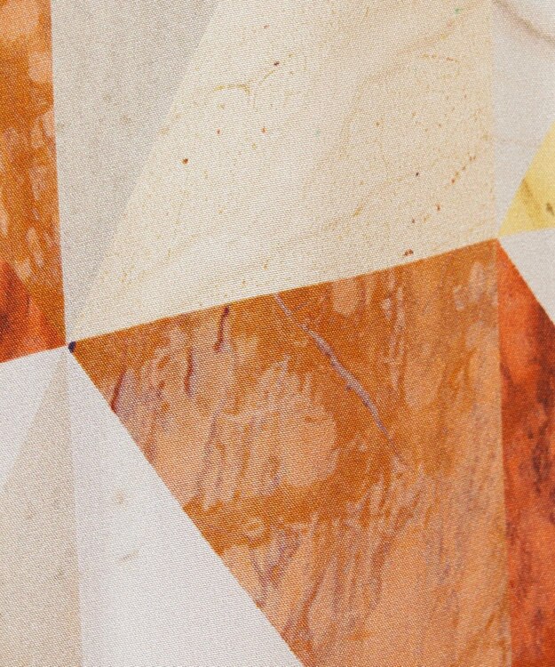 JOSEPH マーブルプリント　シルクシャツ Sun down combo