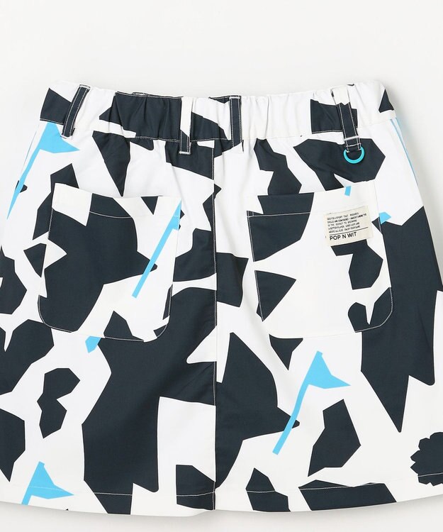 PW CIRCULUS 【WOMEN】DOVE柄 ボックススカート ゴルフウェア レディース ホワイト系5