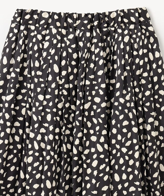 ANY KIDS レオパードスカート ブラック系