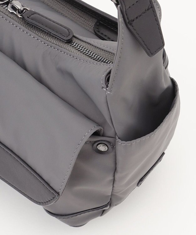 Y'SACCS ミリタリーフラップミニショルダー ダークグレー