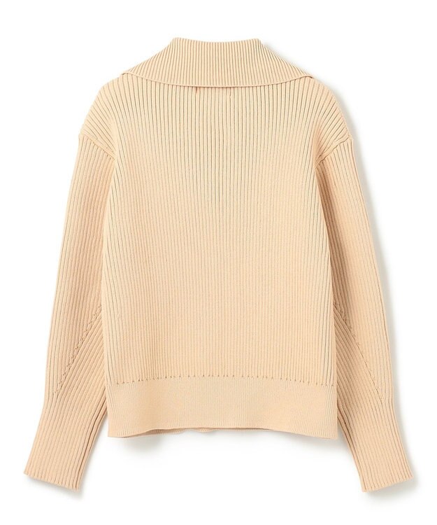 BEIGE， 【洗える】THURET / リブニット Cream