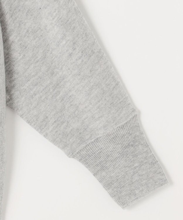 自由区 【洗える】ソフトウールハイゲージボートネック ニット グレーメランジ