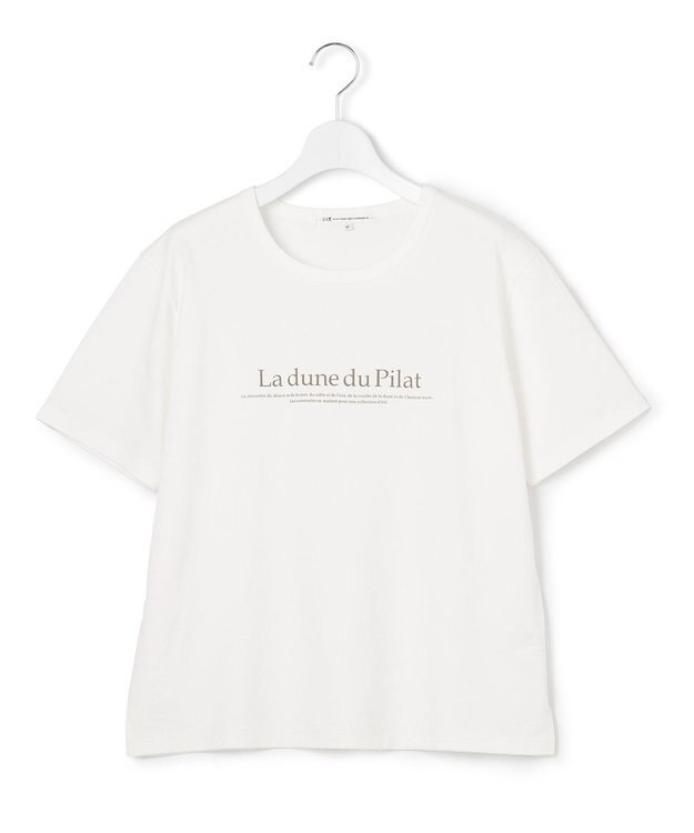 23区 【洗える】Pilat ロゴ Tシャツ ホワイト系