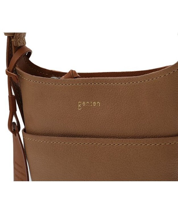 genten タスカ ミニショルダーバッグ グレージュ