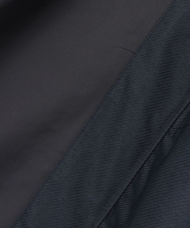 GOTAIRIKU 25年新作/3シーズン対応【仕事で着用可】メランジカルゼ フーデッドブルゾン_無地 ネイビー系