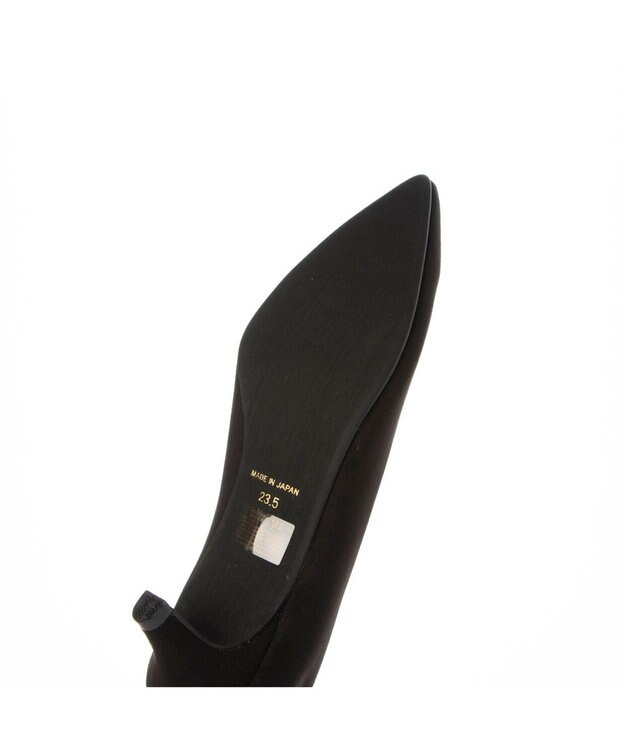 ing <Pitti>ポインテッドパンプス ブラックスエード
