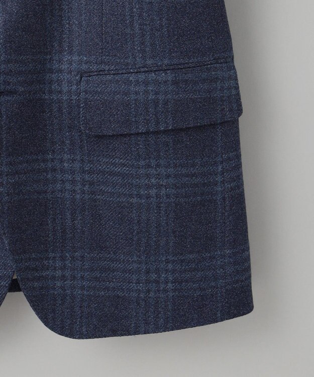 GOTAIRIKU 【Ermenegild Zegna/ゼニア】トロフェオ カシミヤ ジャケット_ネイビーチェック ネイビー系4